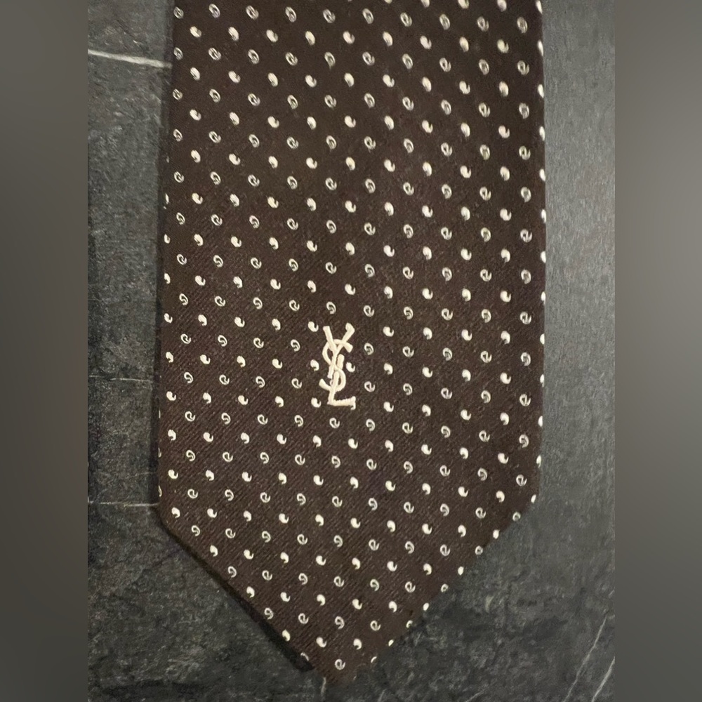 YSL vintage tie